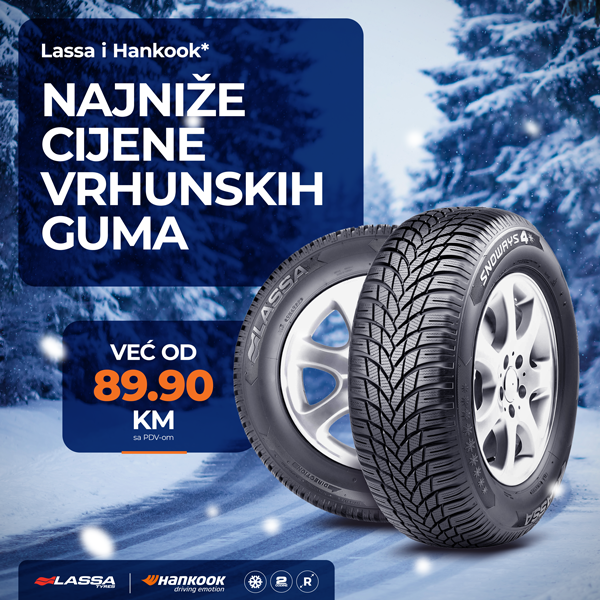 Zimske gume po super cijenama i povrat novca za lojalne kupce na Nestro benzinskim stanicama!